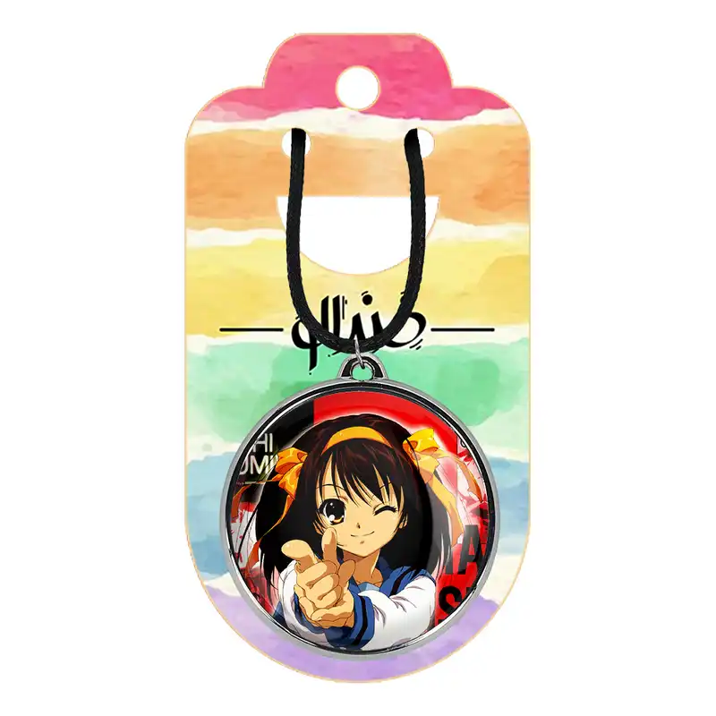 گردنبند خندالو مدل انیمه ناپدید شدن هاروهی سوزومیا The Disappearance of Haruhi Suzumiya کد 2431224305