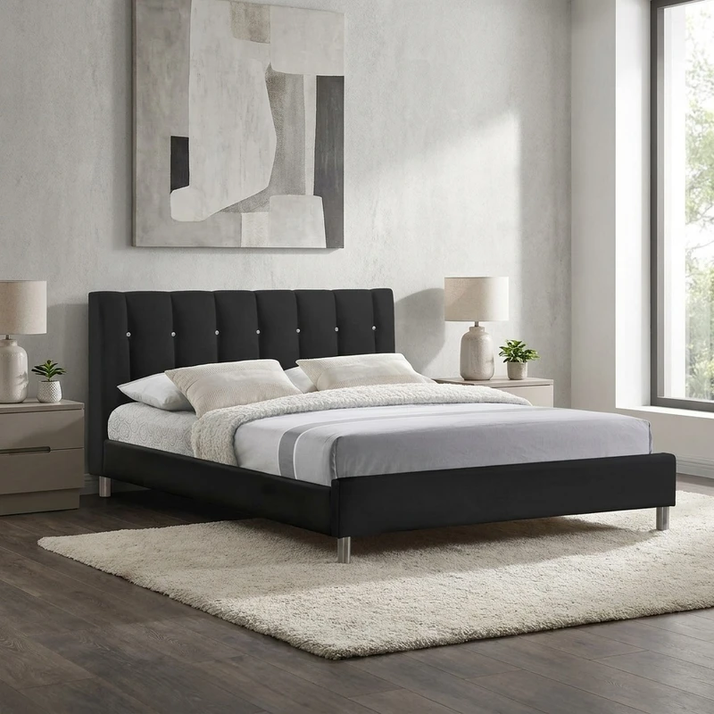 تخت خواب دونفره مدل لوکس سایز 160×200 سانتی متر