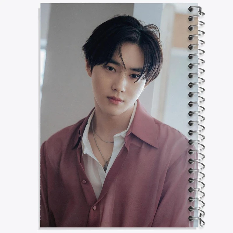 دفتر نقاشی 50 برگ خندالو مدل سوهو گروه اکسو EXO کد 16778