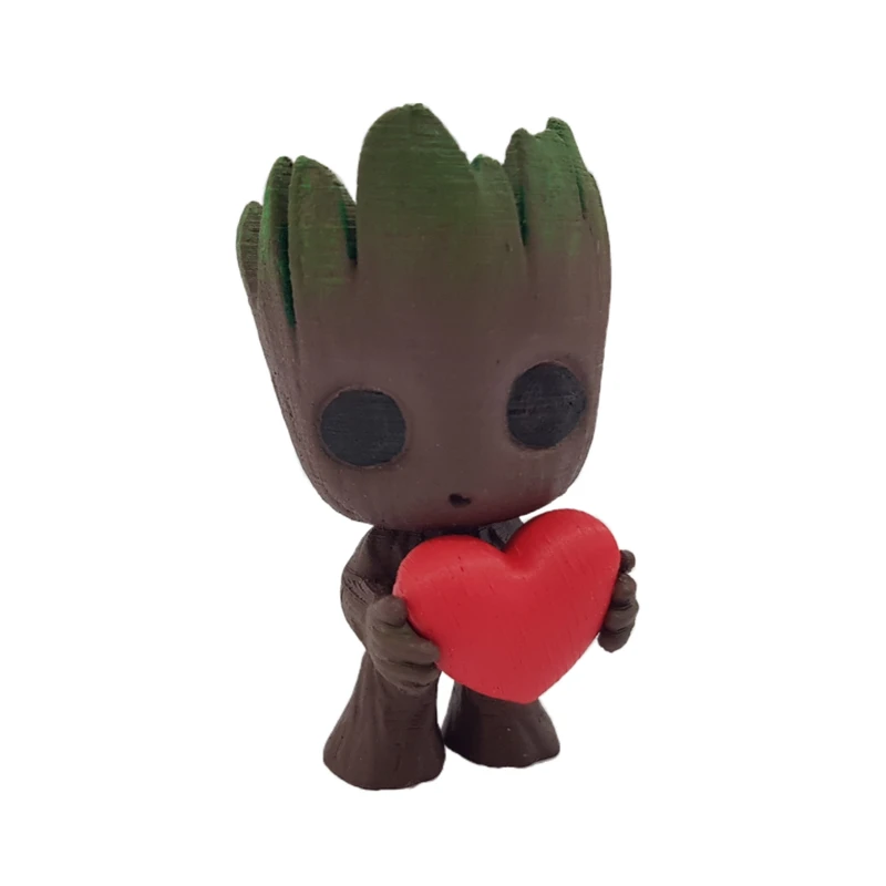 دکوری مدل گرووت قلب دار