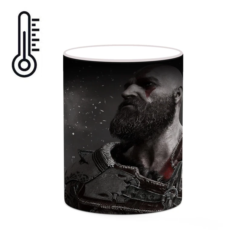 ماگ حرارتی کاکتی طرح گاد آف وار God Of War مدل mgh40721