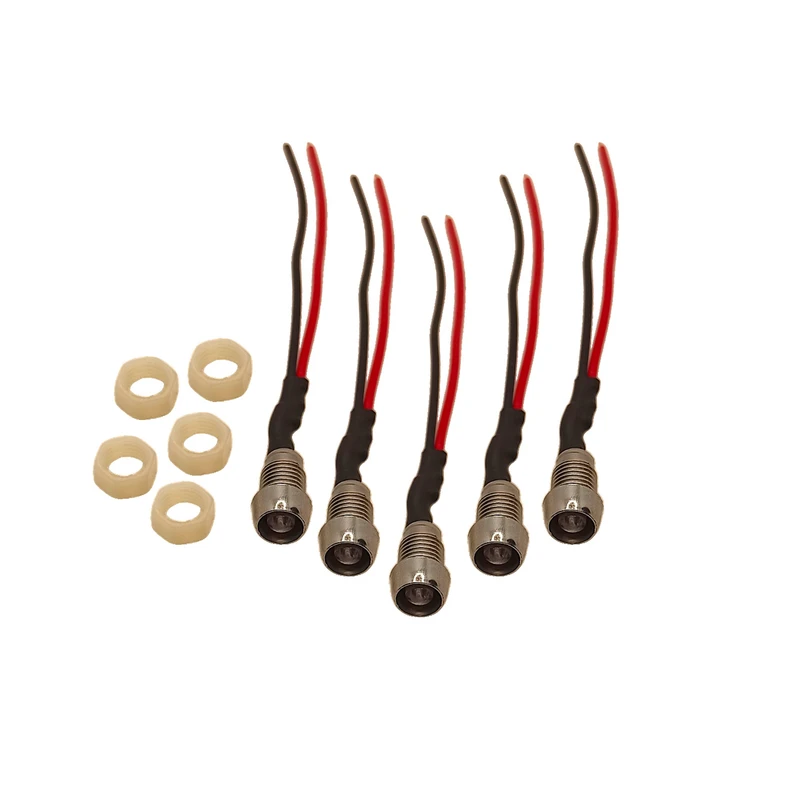 مینی دات ال ای دی 12 ولت مدل RGB-12V بسته 5 عددی