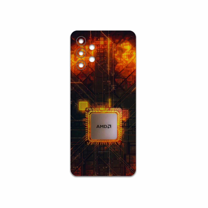 برچسب پوششی ماهوت مدل AMD Brand مناسب برای گوشی موبایل سامسونگ Galaxy A32 4G
