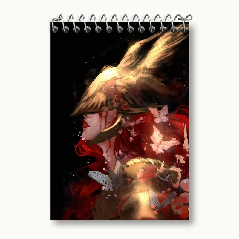 دفتر یادداشت 50 برگ خندالو مدل بازی الدن رینگ (Elden Ring) کد 31280