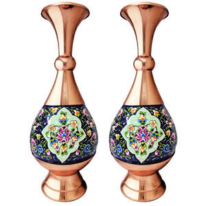 گلدان مسی مدل پرداز کد JR-25 بسته 2 عددی