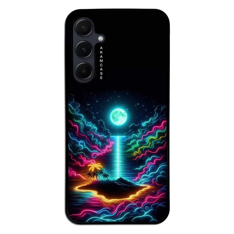 کاور آکام مدل AMC-WSGA55-NEON-24 مناسب برای گوشی موبایل سامسونگ Galaxy A55