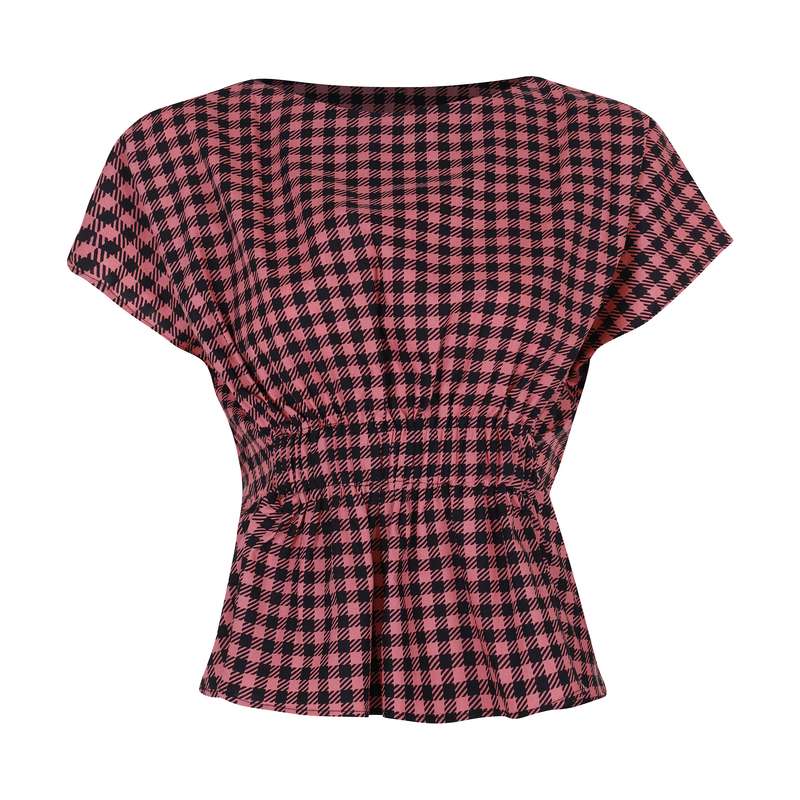 بلوز زنانه گردیه مدل 304224-red black