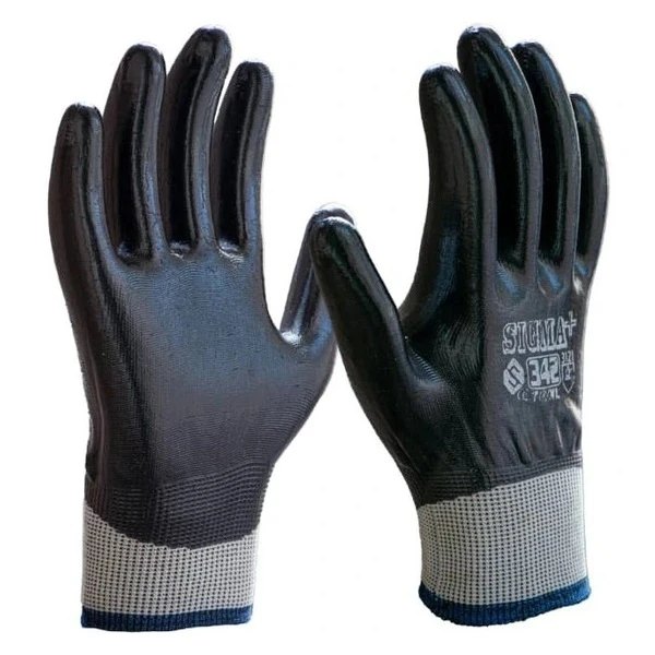 دستکش ایمنی سیگما مدل نیتریل 3121 کد 342