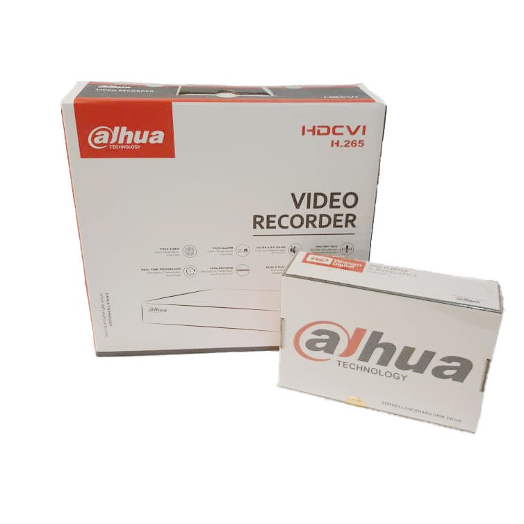 ضبط کننده ی ویدئویی داهوا مدل XVR5104HS-X به همراه هارد 2 ترابایت