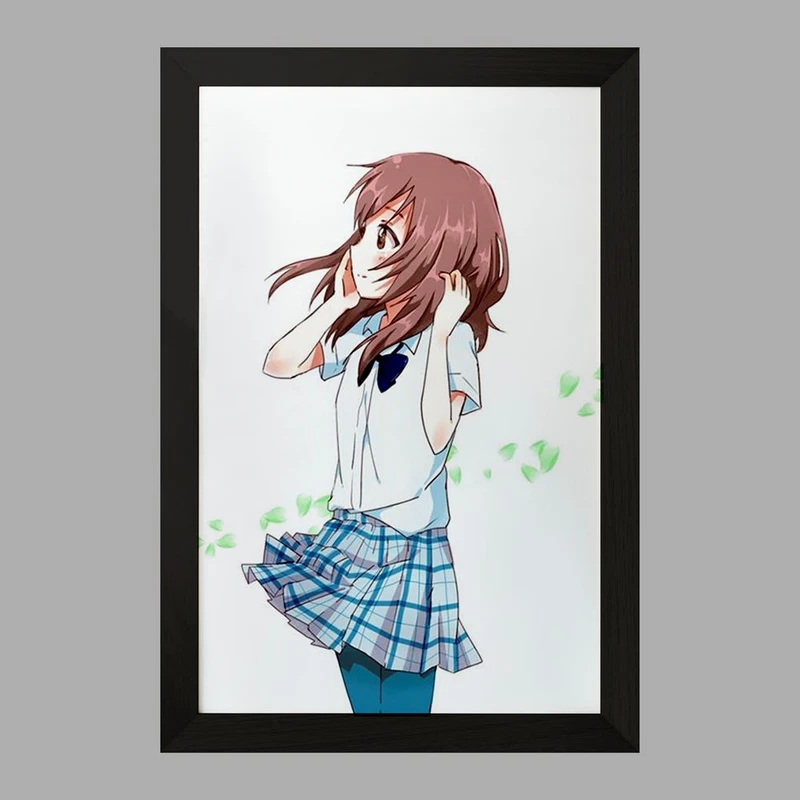 تابلو خندالو مدل شوکو نیشیمیا انیمه سایلنت ویس A Silent Voice  کد 15781