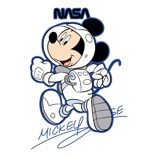 استیکر پارچه و لباس پاد آفرین مدل کارتون میکی موس کد 264