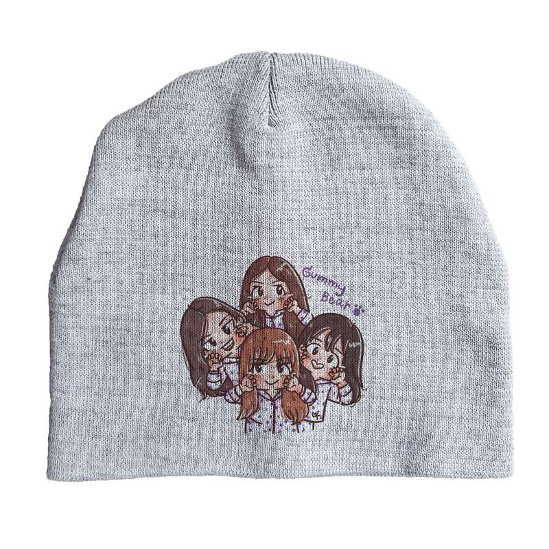 کلاه بافتنی مدل Black Pink 009