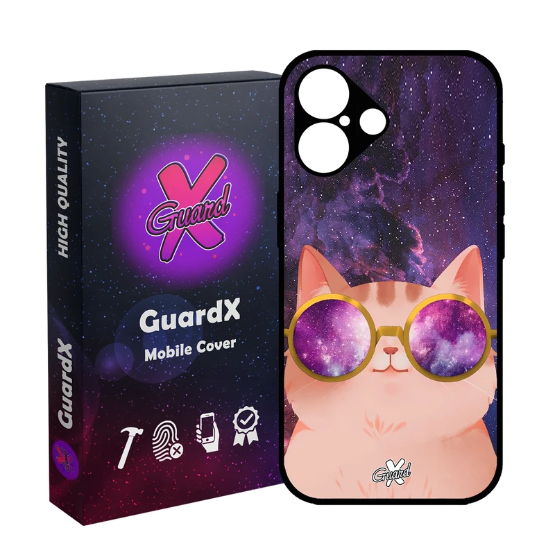 کاور گارد ایکس طرح cat مدل 10078 مناسب برای گوشی موبایل اپل iPhone 16