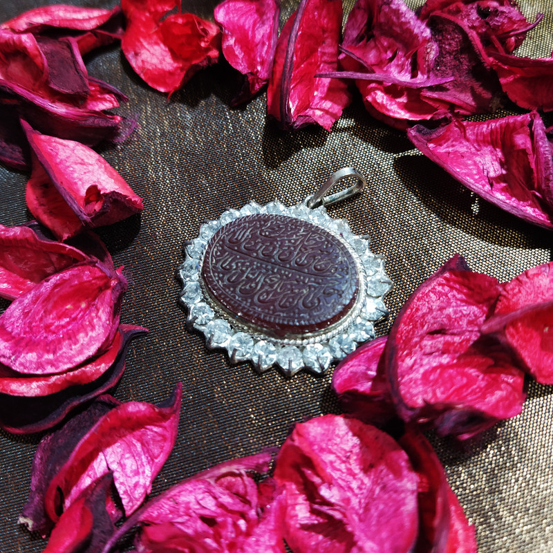 آویز گردنبند نقره زنانه سلین کالا مدل عقیق ce-nw169