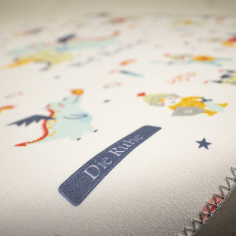 زیرانداز تعویض نوزاد دی روحه مدل شوالیه کوچولو