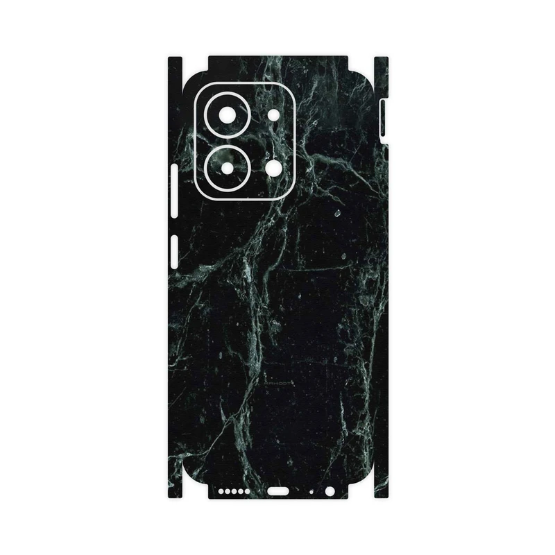 برچسب پوششی ماهوت مدل Graphite_Green_Marble-FullSkin مناسب برای گوشی موبایل شیائومی Redmi 15C 4G