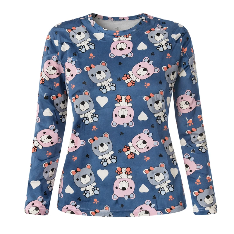 تی‌شرت آستین بلند زنانه مدل آینوش کد 04