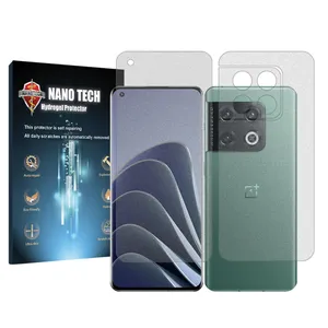 Nano tech matte screen protector suitable for OnePlus 10 Pro mobile phone along with back of the phone