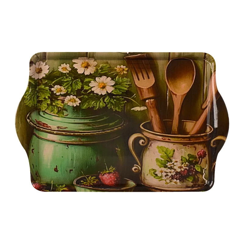 سینی دسته دار مهروز مدل 1000 kitchen سایز 20×27 سانتی متر