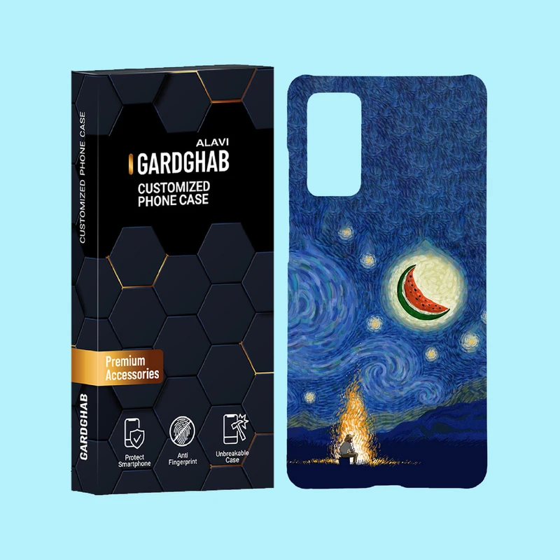 کاور گارد قاب علوی مدل هنری مناسب برای گوشی موبایل سامسونگ Galaxy S20 FE