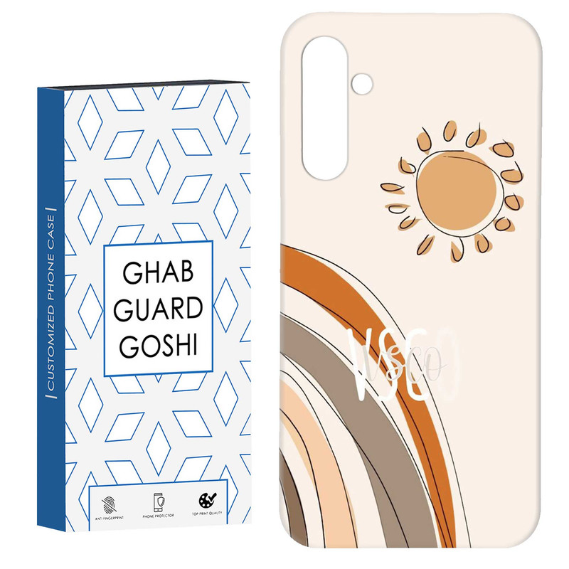 کاور قاب گارد گوشی طرح پلنگی کد Dimo-022 مناسب برای گوشی موبایل سامسونگ Galaxy A34 / A34 5g