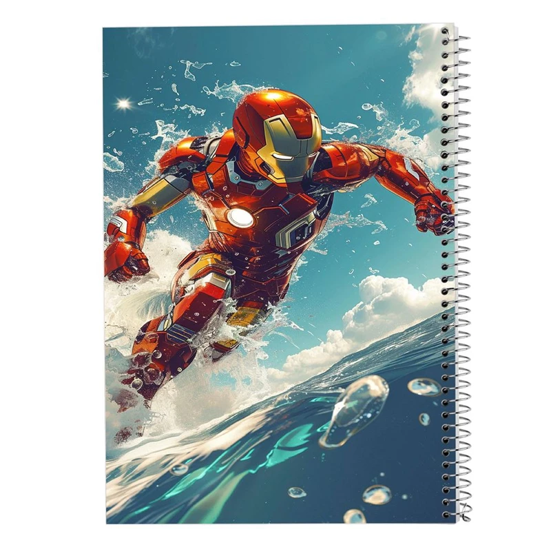 دفتر ژورنال نویسی 50 برگ مدوپد مدل نقطه ای طرح مردآهنی کد DF15635