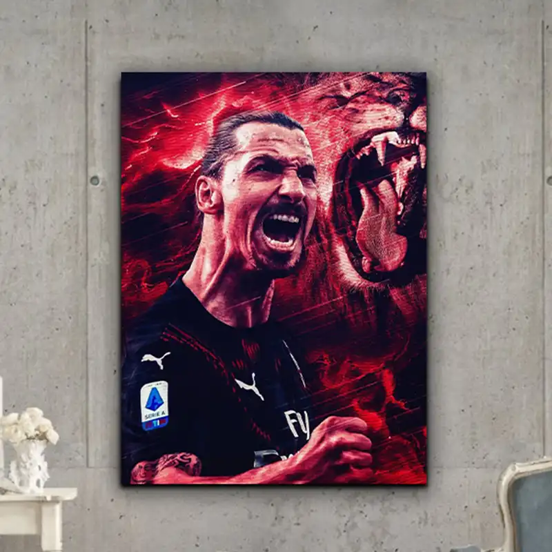 تابلو بوم مدل زلاتان ابراهیموویچ کد vnd-9