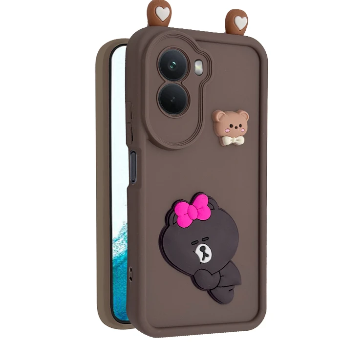 کاور مدل KittyBear مناسب برای گوشی موبایل شیائومی Poco M7 4G