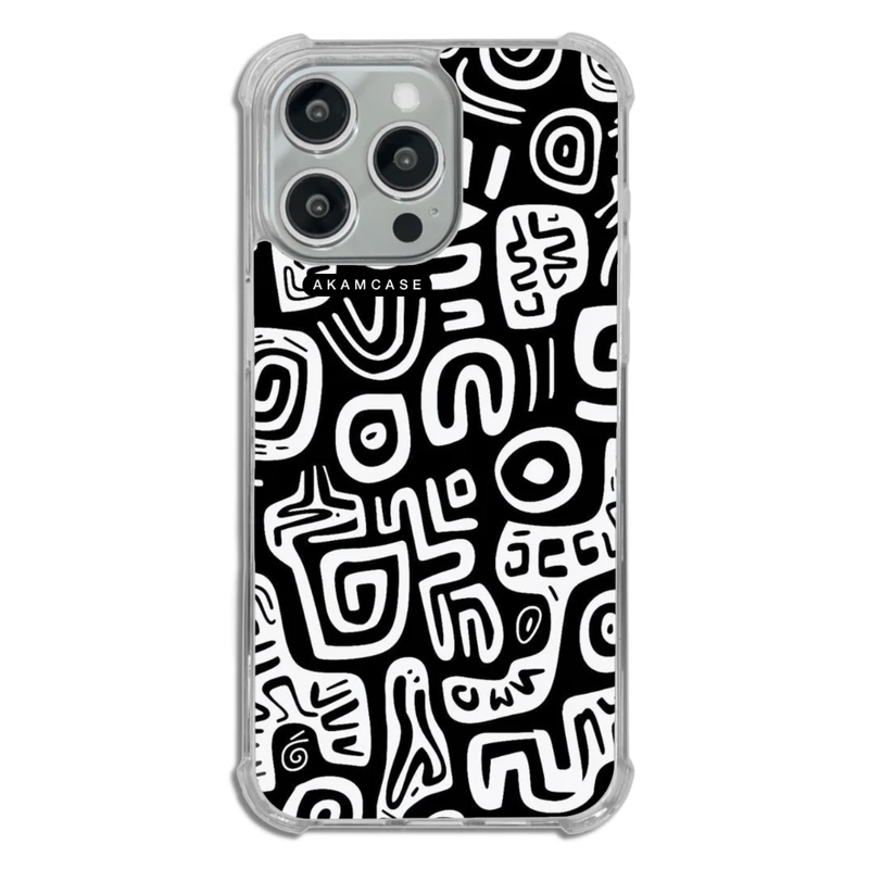 کاور آکام مدل AMC-WTA15PROMAX-DOODLE6 مناسب برای گوشی موبایل اپل iPhone 15 Pro Max