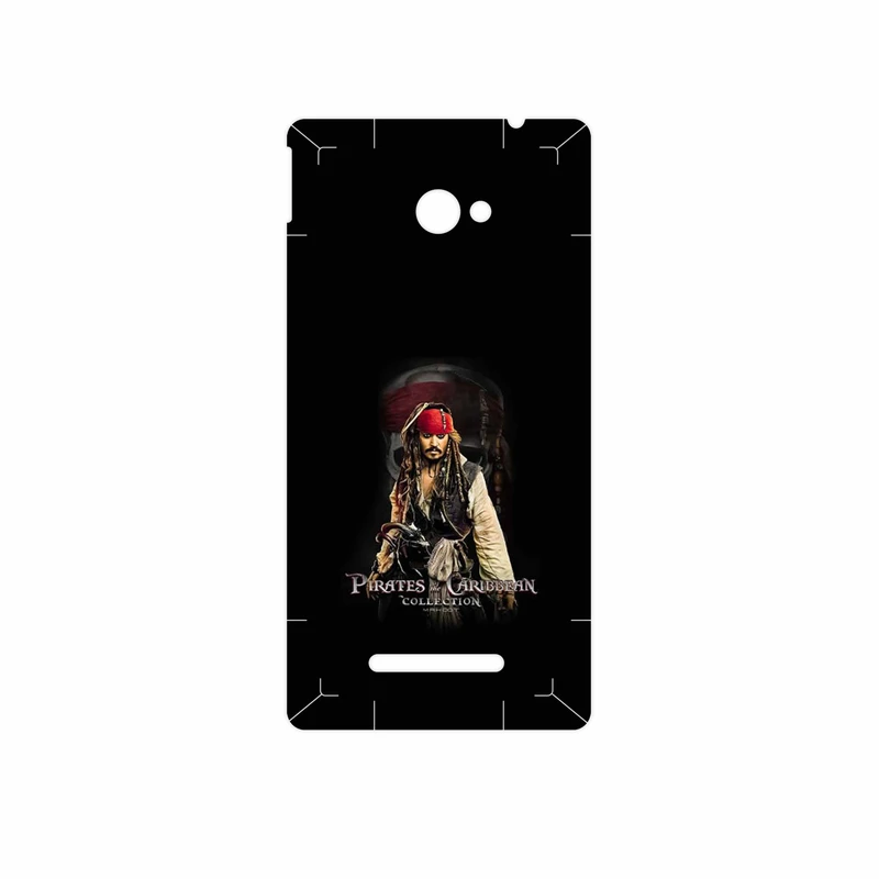 برچسب پوششی ماهوت مدل PIRATES OF THE CARIBBEAN مناسب برای گوشی موبایل اچ تی سی 8X