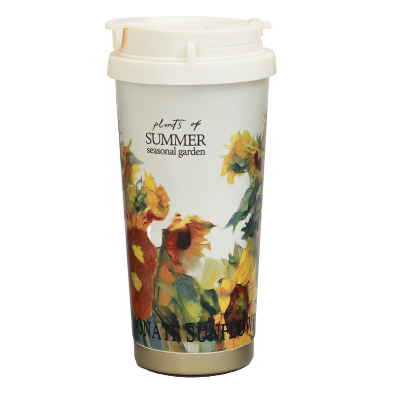 تراول ماگ مدل flower 2 گنجایش 0.5 لیتر