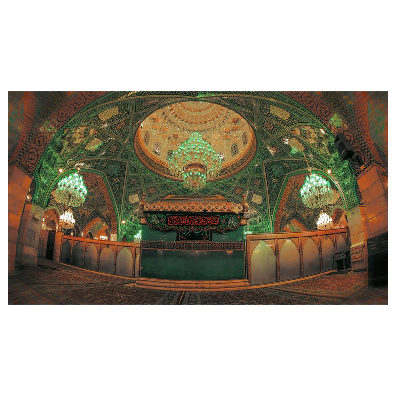   پرچم طرح شهادت مدل امام حسین کد 2353H