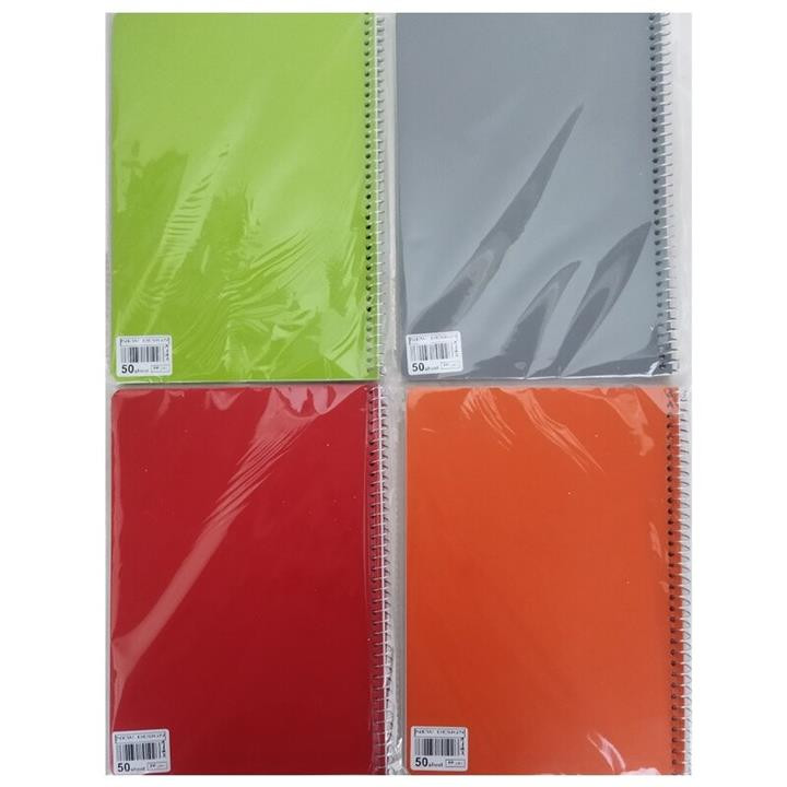 دفتر مشق 50 برگ صنوبر کد 121