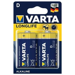 باتری D وارتا مدل آلکالاین LongLife بسته 2 عددی