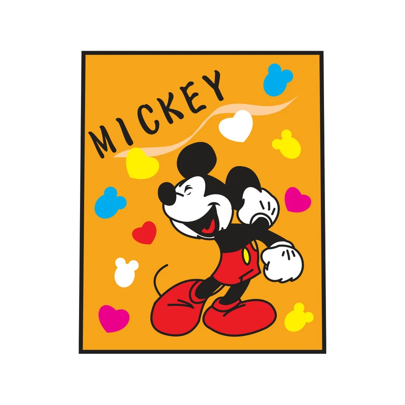 برچسب لپ تاپ پویا مارکت طرح میکی موس کد 2339