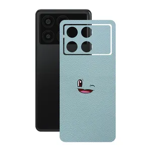 Remax cover sticker Leth model Squirtle Pokemon design suitable for Xiaomi Poco X6 Pro mobile phone