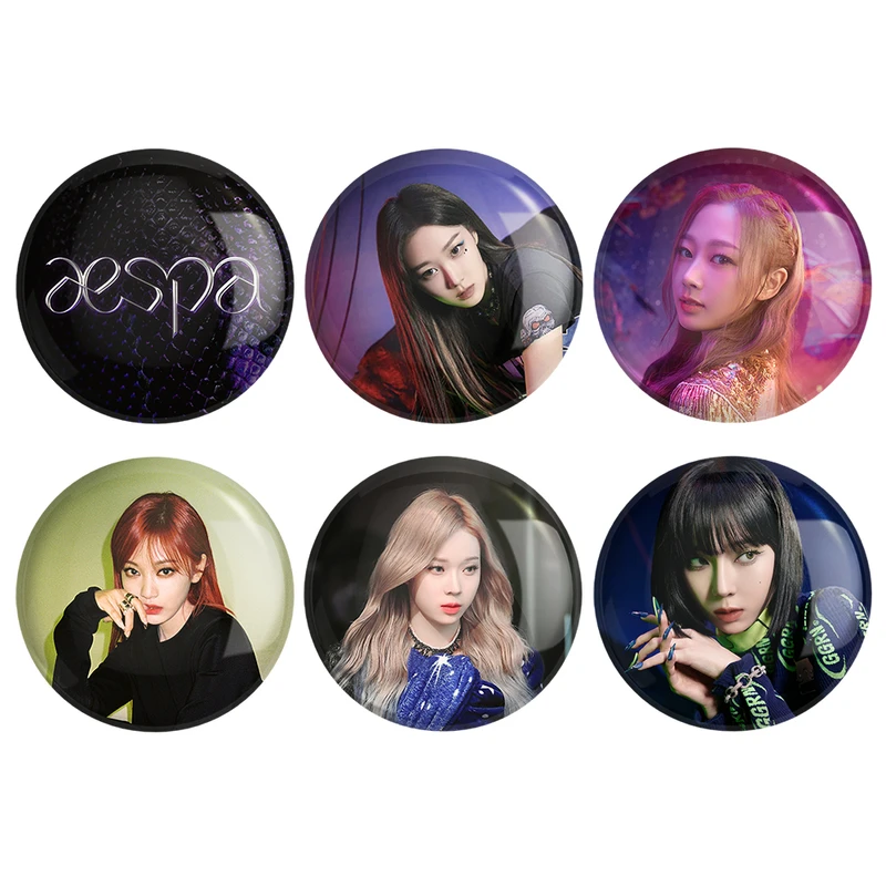 مگنت خندالو طرح گروه اسپا کد 541A مجموعه 6 عددی