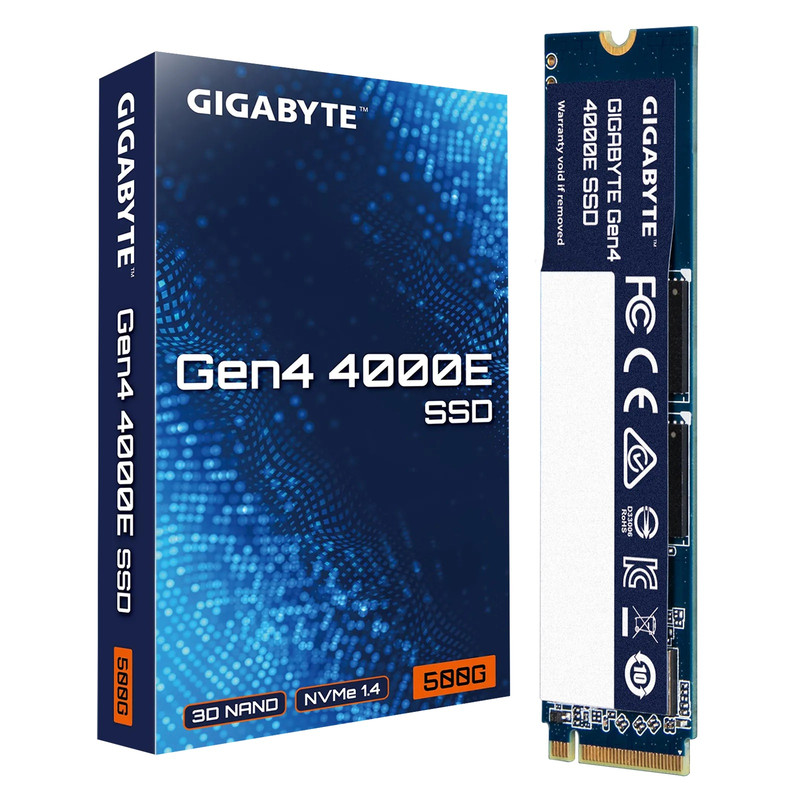 اس اس دی اینترنال PCIe Gen4 x4 گیگابایت مدل 4000E ظرفیت 500 گیگابایت