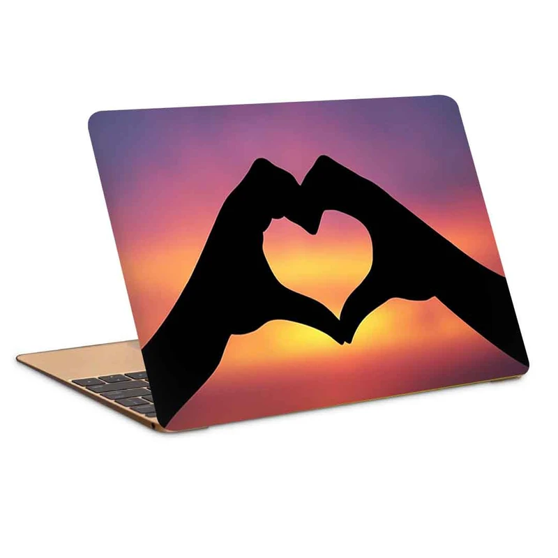 استیکر لپ تاپ طرح love 15کد c-501مناسب برای لپ تاپ 15.6 اینچ