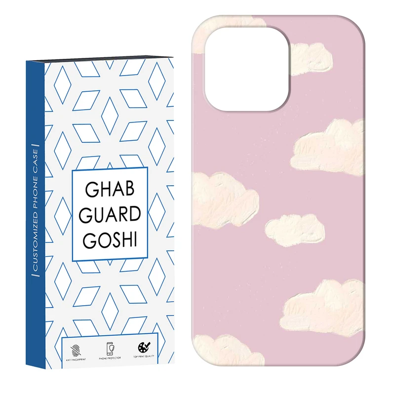 کاور قاب گارد گوشی طرح ابر  کد Dimo-930 مناسب برای گوشی موبایل اپل  IPHONE 13 PRO MAX