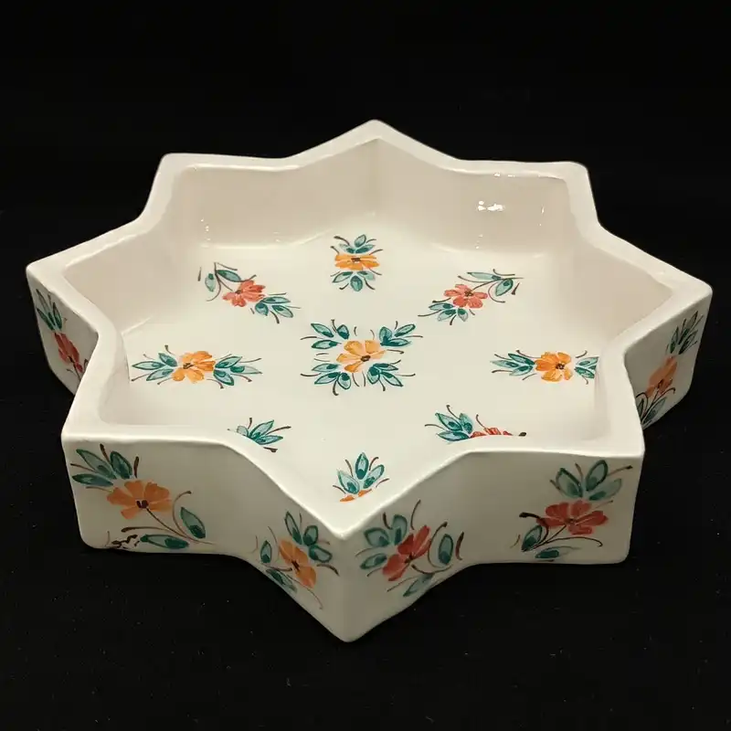 شکلات خوری سرامیکی هیوا طرح شمسه کد 13408667