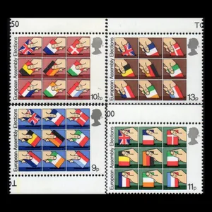 تمبر یادگاری مدل خارجی مجموعه 4 عددی