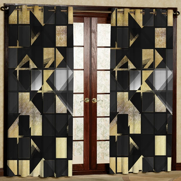 پرده مدل مخمل پانچی کد 6952 سایز 280x140 سانتی متر