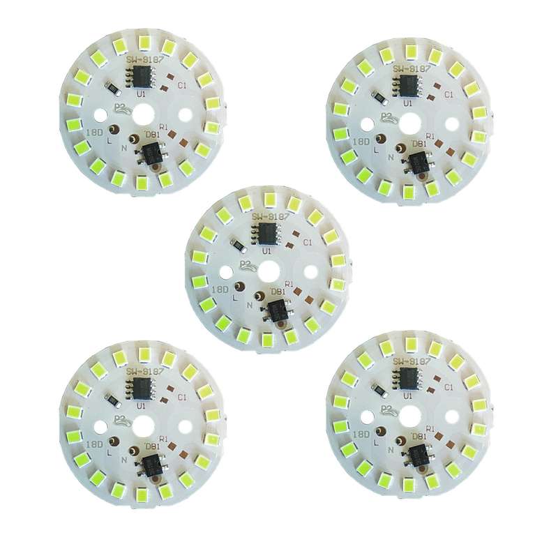 چیپ ال ای دی 9 وات مدل SW9187 بسته 5 عددی