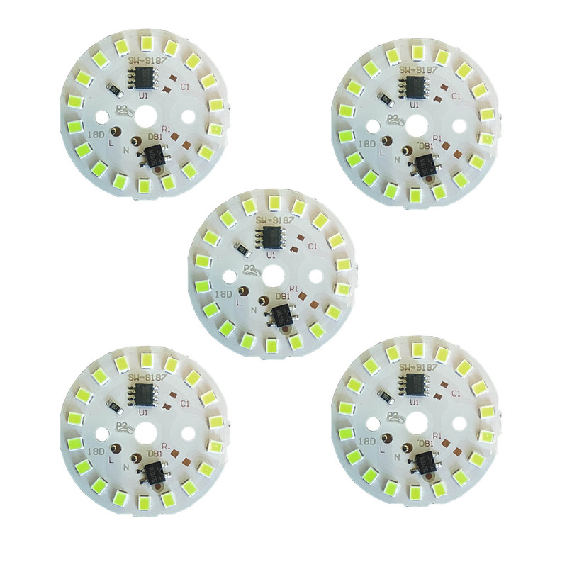 چیپ ال ای دی 9 وات مدل SW9187 بسته 5 عددی