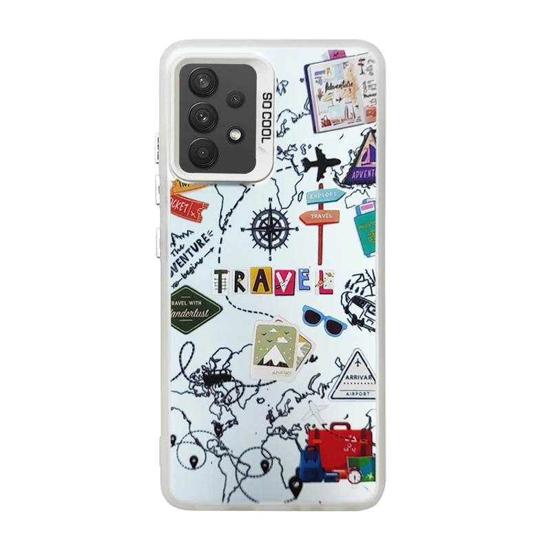کاور مدل Travel کد 01 مناسب برای گوشی موبایل سامسونگ Galaxy A32 4G