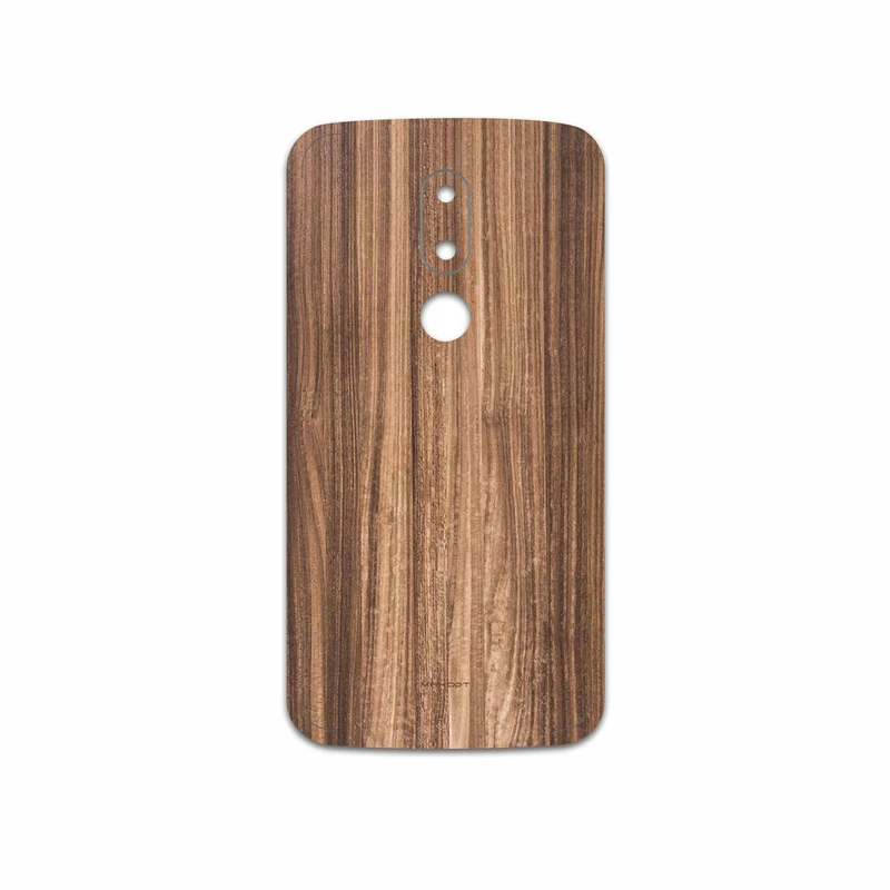 برچسب پوششی ماهوت مدل Light Walnut Wood مناسب برای گوشی موبایل موتورولا Moto M