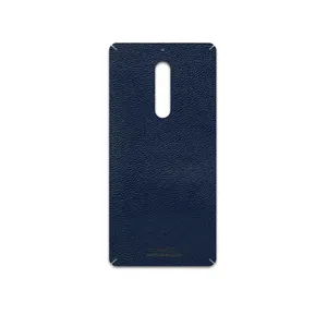 MAHOOT Deep-Blue-Leather Cover Sticker for Nokia 5