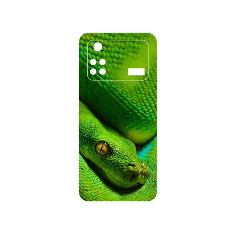 برچسب پوششی ماهوت مدل Snake مناسب برای گوشی موبایل شیائومی Poco M4 Pro 4G