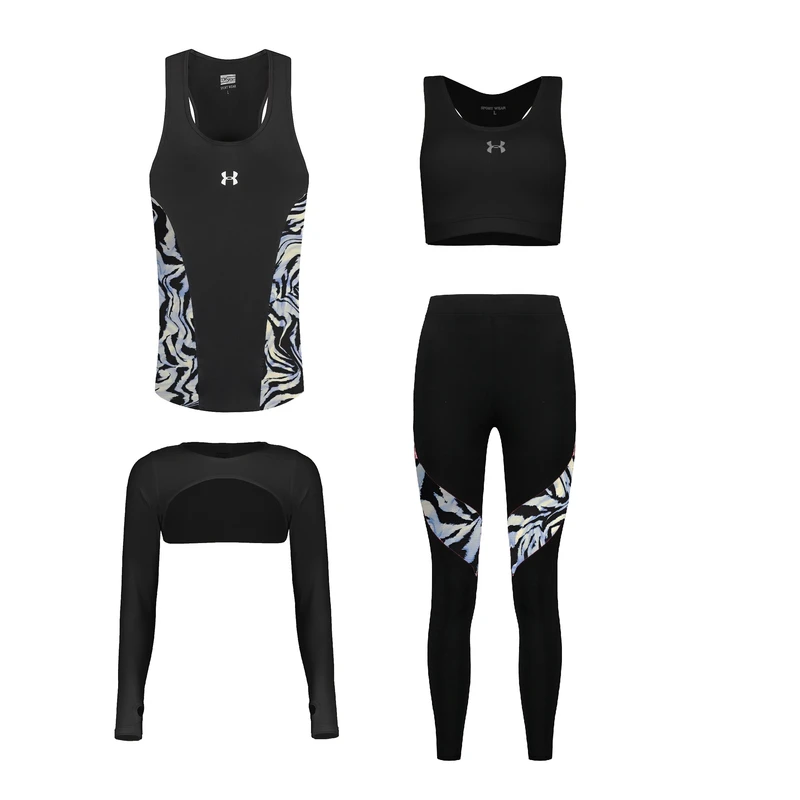 ست چهار تکه لباس ورزشی زنانه مدل 1801-1401-8101-70